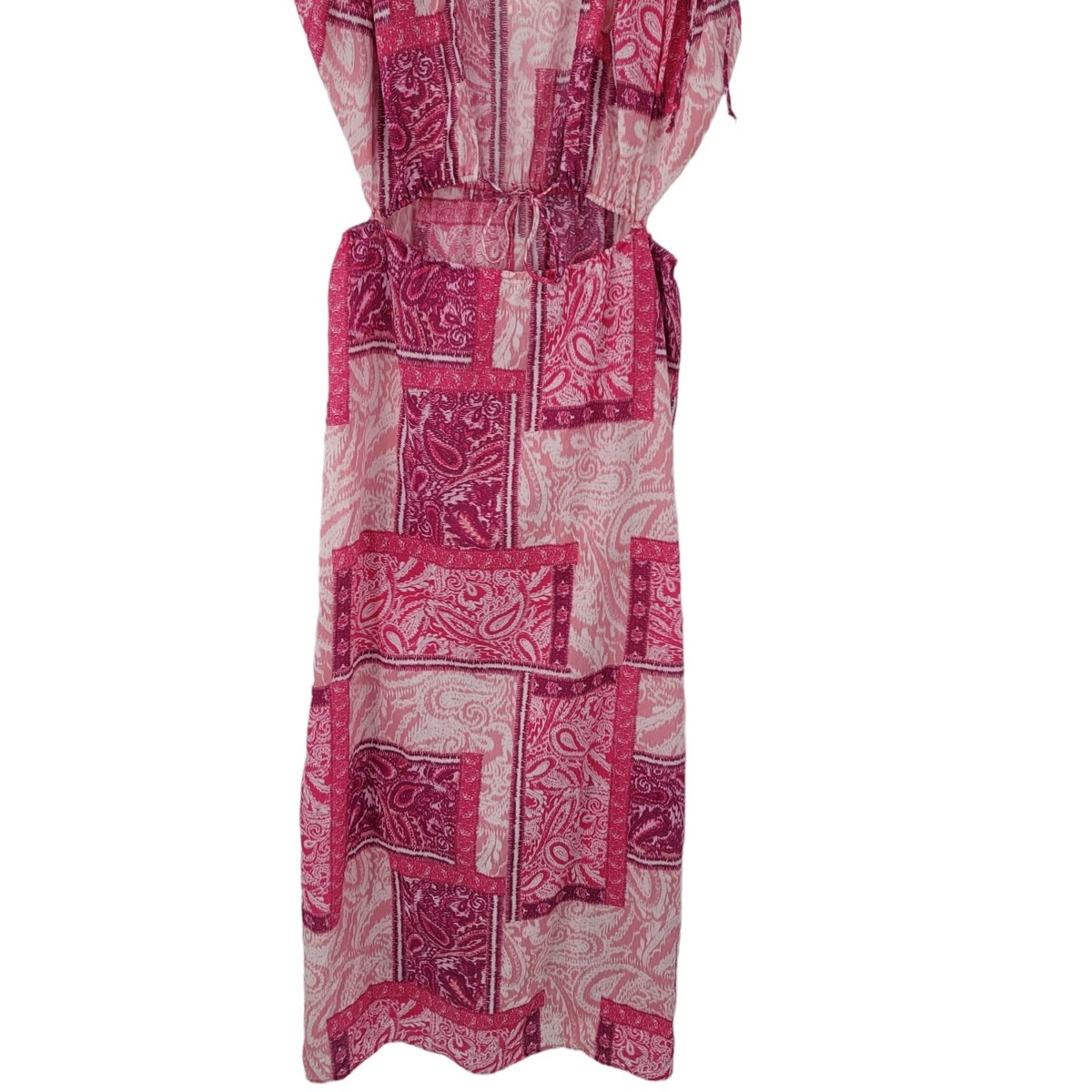 zara pink maxi dress LIMITED EDITION WITH CAPE High neck with tie detail and sleeveless design Zara | Dresses | Zara