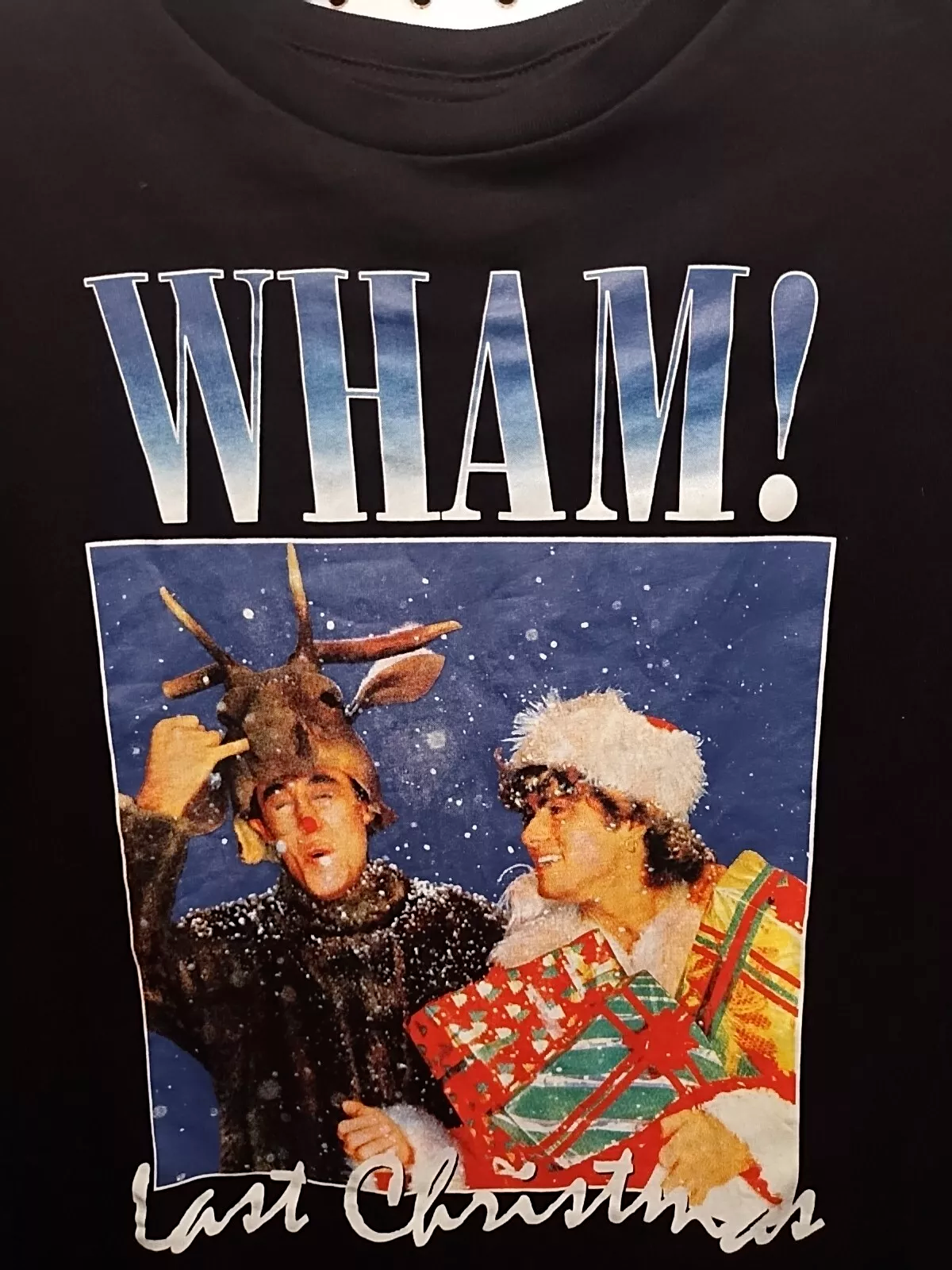 Wham Last Christmas Heavy Cotton T-shirt Gift Cute For Family TT1142