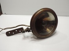 Vintage Original Brass Spot Light Driving Light - Teens 1920s Rat Rod
