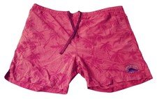 Men's TOMMY BAHAMA shorts RELAX Swim Trunks lined Tropical Palm Trees Red XL