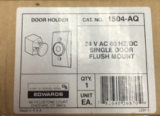 Edwards 1504-AQ Electromagnetic Door Holder Flush Mount 24VAC