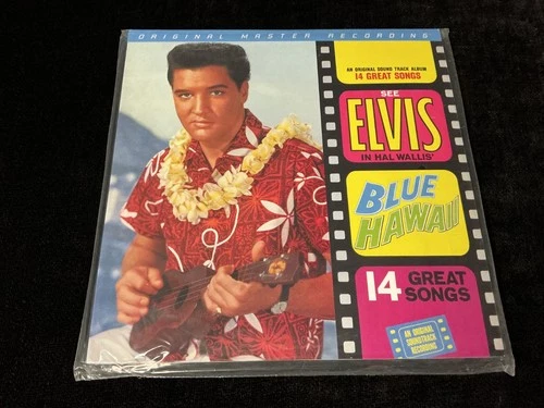 ELVIS PRESLEY 2LP BLUE HAWAII SEALED 45 RPM ORIGINAL MASTER RECORDING MOFI #3166