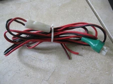 Icom OPC-025D-6 HF + VHF DC power cord 6 pin Molex for Many Icom radios Nice