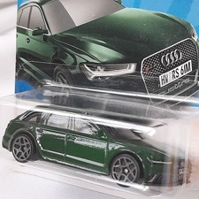 AUDI RS 6 AVANT 2017,GRÜN METALL,SPORT LIMOUSINE,187/250,HOT WHEELS 2023,NEU,OVP