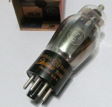GE 6F8G TWIN TRIODE - NOS/NIB - TESTED - 1943 DATE - ORIGINAL BOX