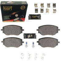 Kit 4 Hart Premium BremsbeläGe Vorne FüR Renault Clio V (B7) 1.0 Tce 90