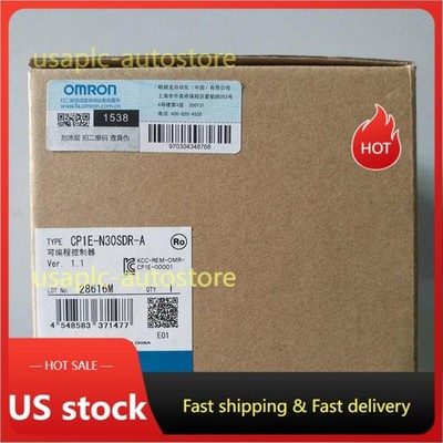 1PC New Omron CP1E-N30SDR-A PLC Module CP1EN30SDRA In Box Fast Shipping