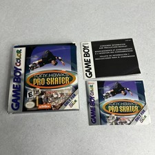 Tony Hawk's Pro Skater Game Boy Color Box Manuals Only GBC Nintendo 1999