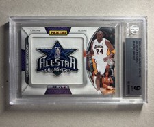 Kobe Bryant 2009-10 Panini Season Update All-Star Patches /499 Bgs 9 Mint