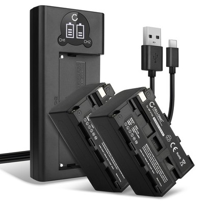 2x Kamera Akku + Dual Ladegerät - Ersatz für Sony CCD-TR420E Kameraakku