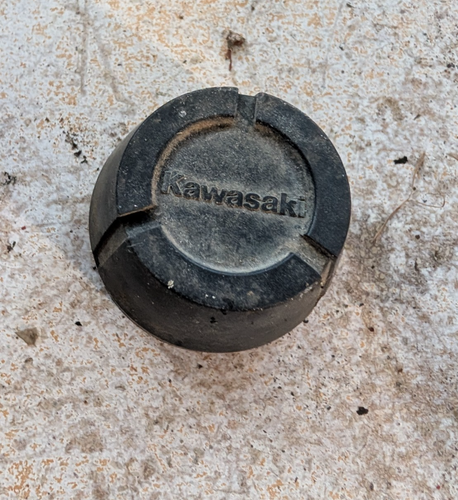 Kawasaki KLF KEF KAF  KSF Wheel Cap 11012-1519 Used Fits 1987-1996 110-620cc - Picture 5 of 5
