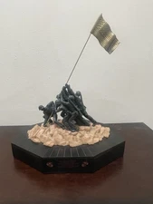 Large Marine Corps Iwo Jima Statue - War Memorial USMC Gift