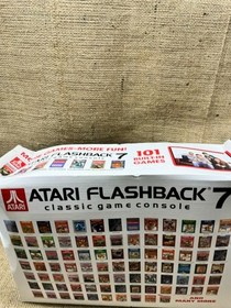 Atari Flashback 7 Deluxe Edition Console 101 Games Wireless Controllers*New