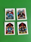 G. I. Joe Sticker 1986 Hasbro Milton Bradley Card x4 Hawk Shipwreck Torch