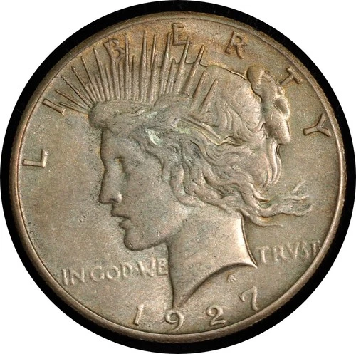 1927 Peace Dollar XF/AU