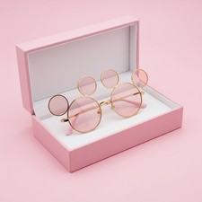 Disney 2025 Disneyland Resort Pink Mickey Mouse Sunglasses Mickey Ears Glasses