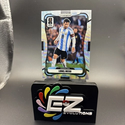 LIONEL MESSI 2026 Prizm FIFA World Cup World Cup Silver Wave Argentina #10