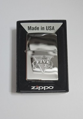 Grand Theft Auto V Rockstar Games Zippo Lighter *NEW*
