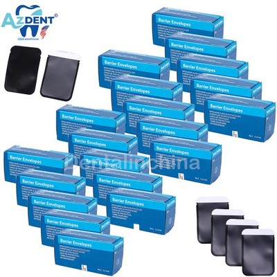 6000PCS Dental Digital X-Ray ScanX Barrier Envelopes For Phosphor Plate 2 size