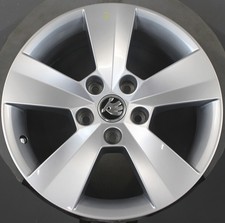 1x Alufelge 16 Zoll Skoda Superb 3V 6,5Jx16 ET41 3V0601025AC (7)