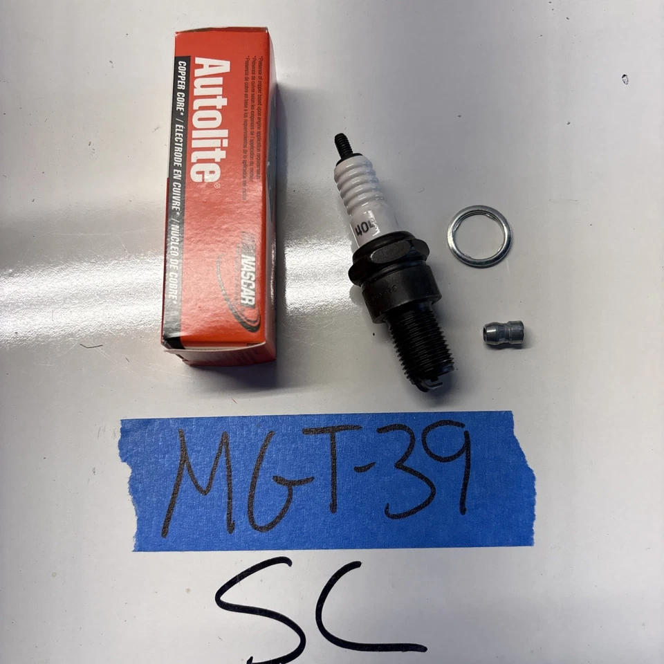 Bujía Autolite 404 compatible con Vanagon Spider Civic Prelude Sport Sprint 280ZX fabricante original Foto 2 de 4