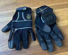 long board slide gloves with pucks Sector 9 used size L/XL