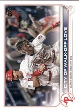 2022 Topps #321 City of Walk-Off Love Bryce Harper - BB