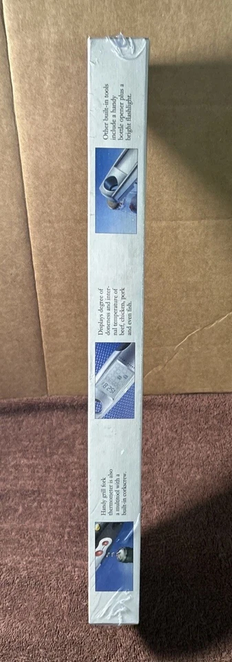 [NEW] Sharper Image All-In-One Grill Fork Meat & Fish Thermometer Grilling BBQ - Image 2 of 4