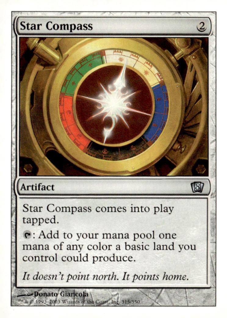 8th Edition #315 Star Compass