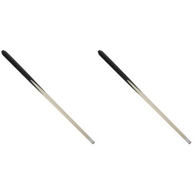 2 Count Mini Pool Cue Stick Universal Cues Snooker for Kids Queue
