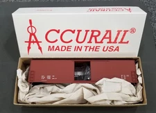 Accurail HO #5799 Data Oxide Red 50' Welded AAR Boxcar # Unassembled Kit