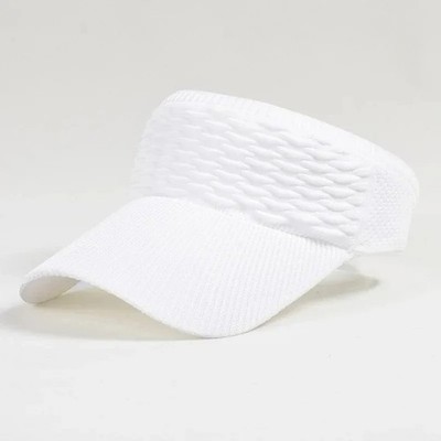 Women Anti UV Sun Visor Hat Breathable Adjustable Beach Sport Cap