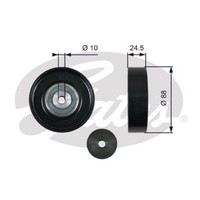 Gates Umlenk FüHrungsrolle Keilrippenriemen FüR Toyota Yaris 1.3 Vvt-I 1.0