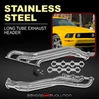 For 2005-2010 Mustang 4.6 V8 Stainless Steel Exhaust Long Tube Header Manifolds
