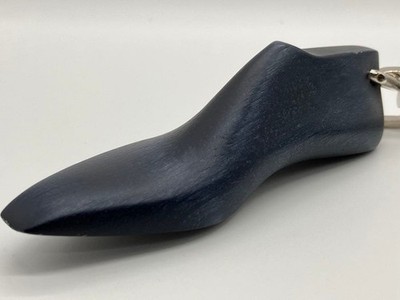 Berluti Shoekeeper Keychain Wooden Rare Blue