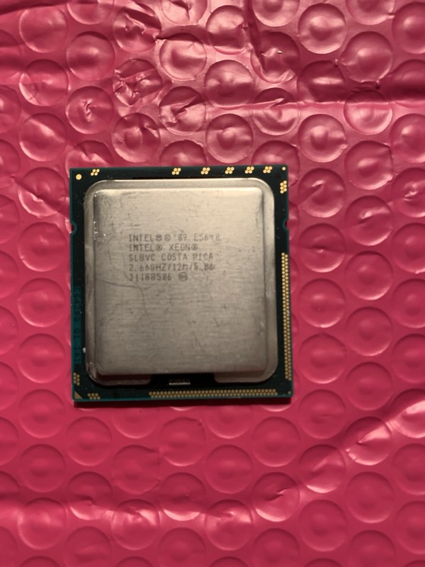 Intel Xeon E5640 2.66GHz 12MB 5.86GT/s SLBVC LGA1366 CPU Processor