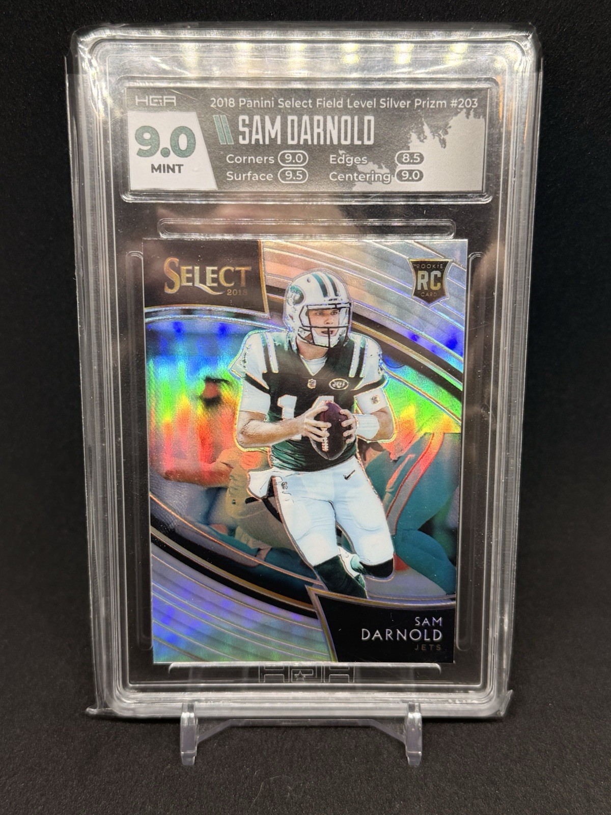 2018 Panini Select - Field Level Sam Darnold #203 Silver Prizm (RC)