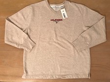 New Tommy Hilfiger Classics Ladies Oversized Sweatshirt Long Sleeve Size Medium