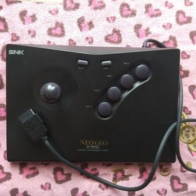 SNK Neo Geo AES Console Controller Tested Cable Damage A1022
