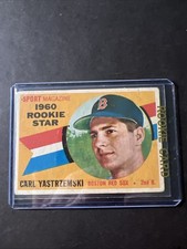 1960 Topps - Sport Magazine 1960 Rookie Star Carl Yastrzemski #148 (RC) VG-EX