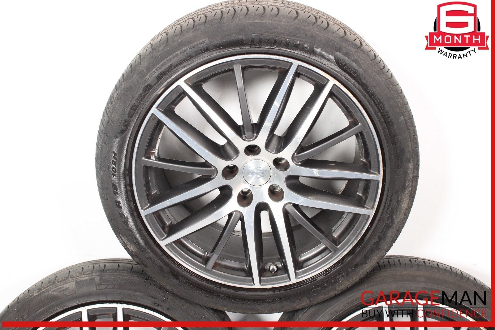 14-21 Maserati Ghibli Complete Wheel Tire Rim Set of 4 Pc R19 19" OEM