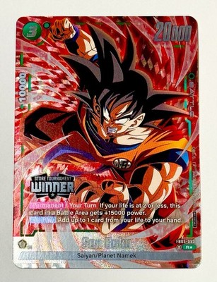 PSA10 相当 【TAG10】 孫悟空 FB05-053 Dragon Ball Fusion World - Son Goku - FB05-053 Tournament Pack