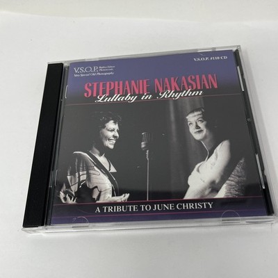 Stephanie Nakasian - Lullaby in Rhythm CD 2002 Tribute Jazz V.S.O.P.