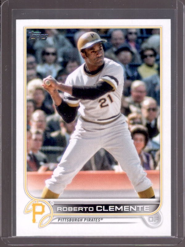 ROBERTO CLEMENTE 2022 Topps Update #US21 Photo Image Variation SP Short Print