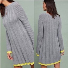 Anthropologie Women's Arseneau Sweater Dress XS Grey