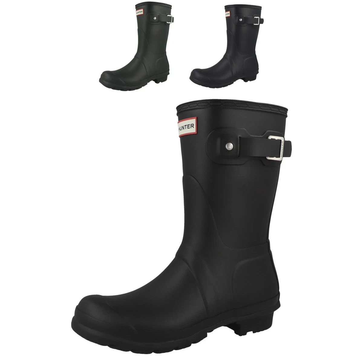 Cotswold Sandringham Stivali Di Gomma Verdi In PVC – Impermeabili, Con Fibbia Laterale, Taglia 36 - 6