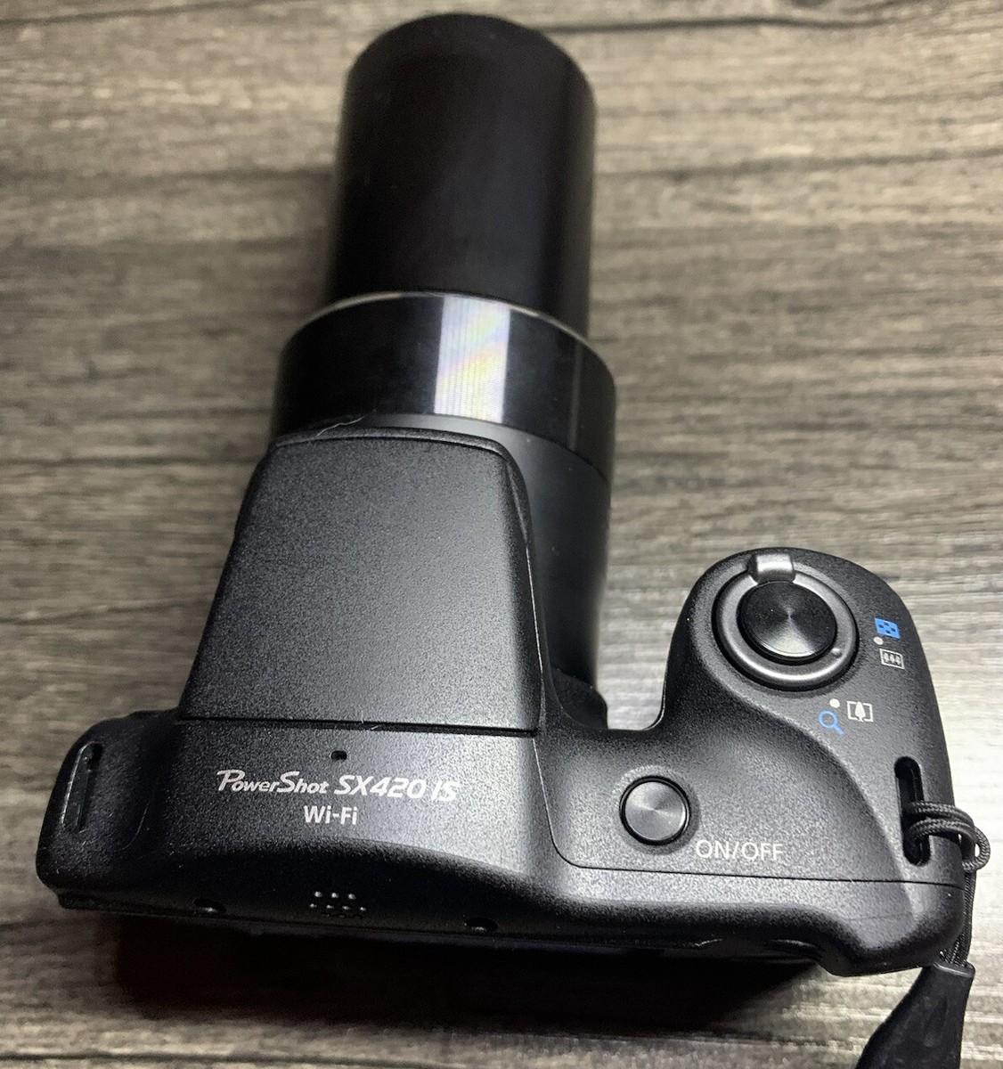 MINT Canon PowerShot SX420 IS 20.0 MP Digital Camera - Black. Wi