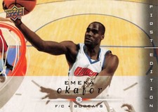 Emeka Okafor First Edition Upper Deck 2008-09 Basketball Card #15