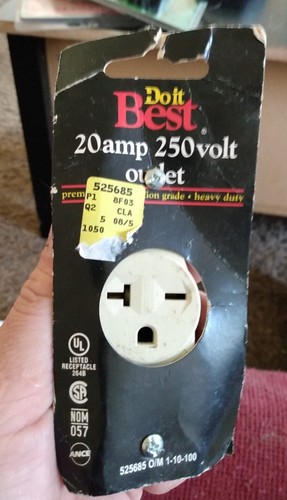 Qualità Commerciale - Fai Migliore - Grado 20 Amp-250 Volt Presa di Messa a Terra - Foto 5 di 9