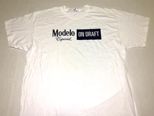 Modelo Especial Beer On Draft Bartenders T-Shirt New! XL